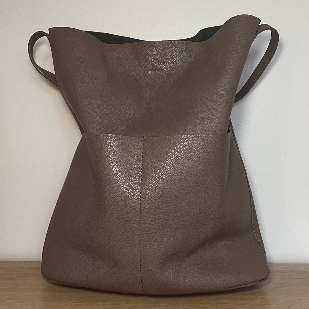 Oak + Fort City Tote Bag in Sandstone